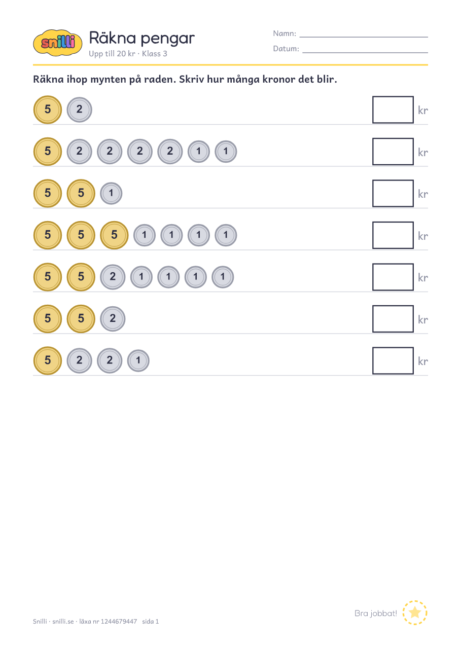 Förhandsvisning av läxan